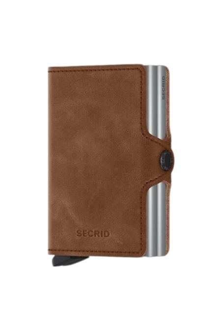 Secrid  Twinwallet Vintage Cognac-Silver