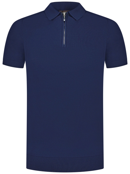 Valentoni Trevi polo zip Navy