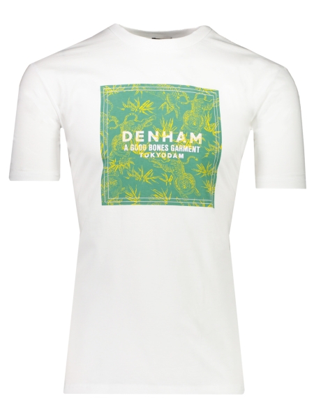 denham Coby Regular Tee Cj White