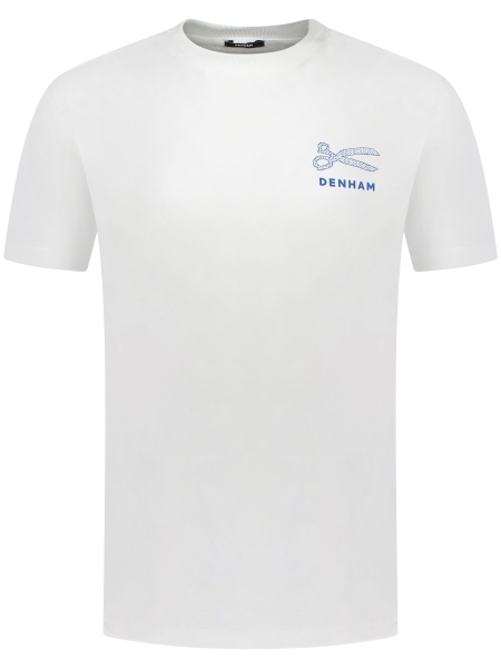 denham 01-24-10-52-110 BOX TEE 1 WHITE