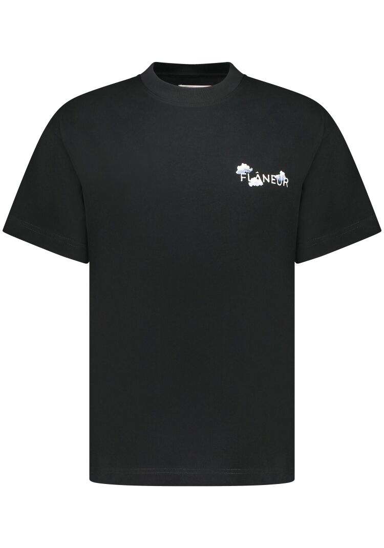 Flaneur F15029 AERONAUTIQUE T-SHIRT BLACK