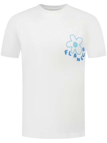 Flaneur F15183 BLOSSOM T-SHIRT WHITE