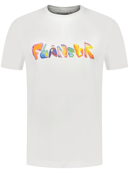 Flaneur F15168 MARKERSTIFT T-SHIRT WHITE