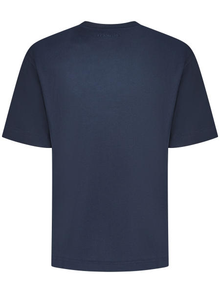 Flaneur FNOS926 SIGNATURE T-SHIRT NAVY