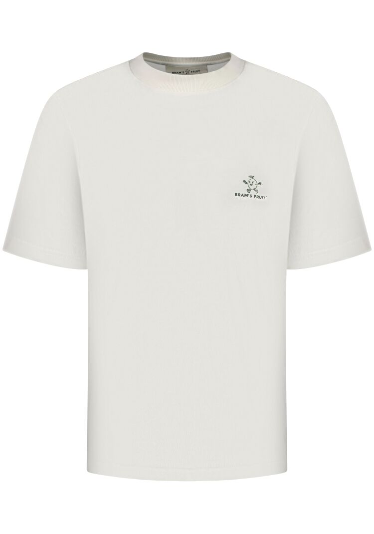 Brams fruit OUTLINE T-SHIRT 788 WHITE