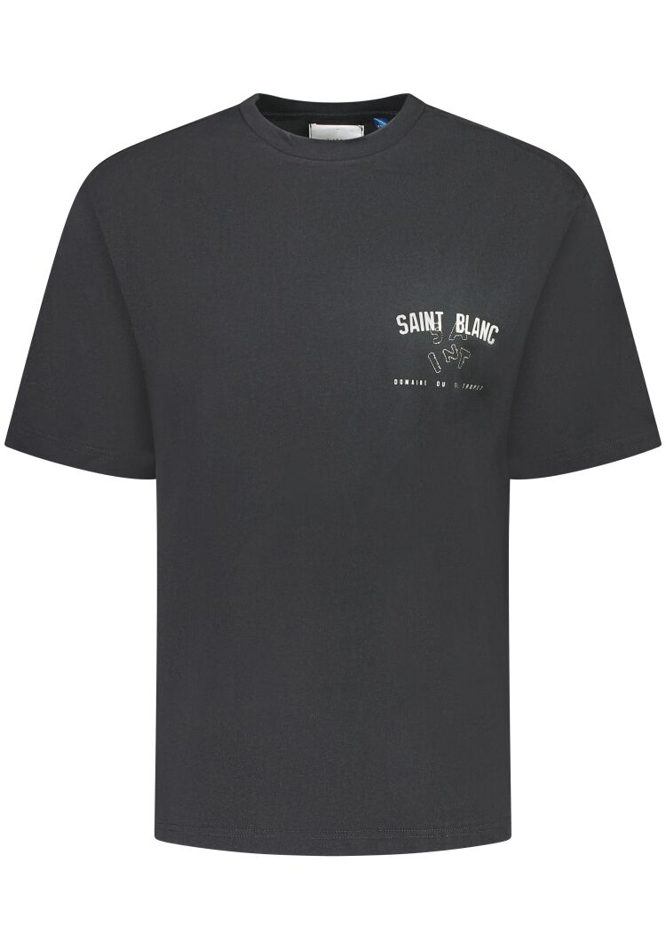 Saint Blanc DOMAINE T-SHIRT JET BLACK