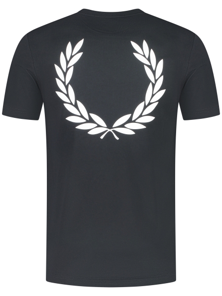 Fred Perry M7784 R. POWDER L. TEE 102 BLACK