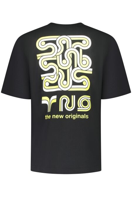 TNO SUPERGRAPHIC TEE BLACK