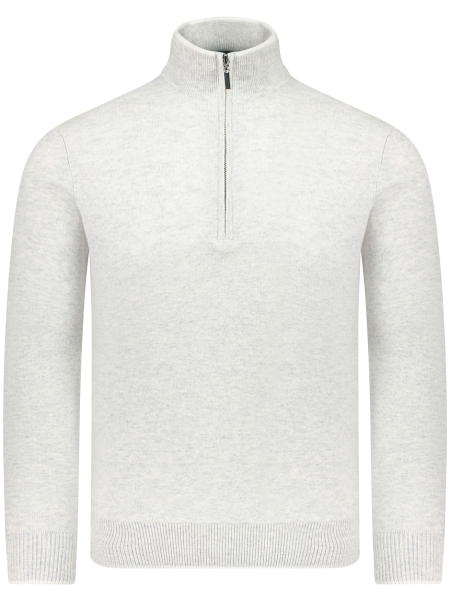 Valentoni TOM HALF ZIP SNOW STORM/CREAM