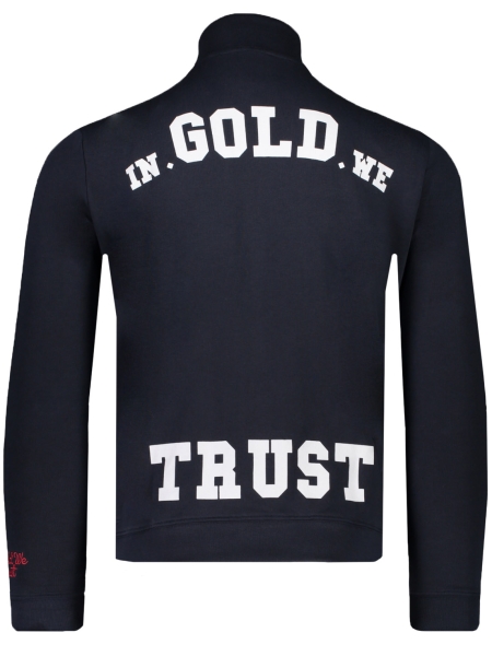 In Gold We Trust THE SLIM HALF ZIP TOTAL ECLIPSE