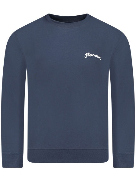 Flaneur FNOS923 SIGNATURE SWEATER NAVY