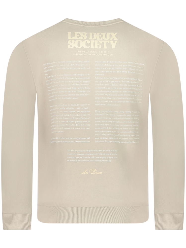 Les Deux LDM200184 SOCIETY SWEAT 815769 L. SAND/S. MELON