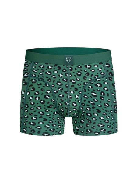 A-dam BOXER-BRIEF GREEN ANIMAL